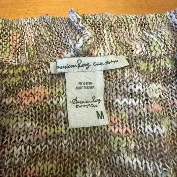 American Rag Cie boho fringe cardigan women medium - Picture 12 of 13